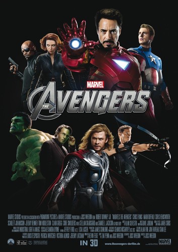 Poster 2012 the avengers - poster, 11x17