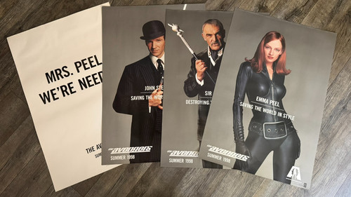 The avengers set poster film - the,