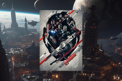 Poster stampa the avengers - poster/stampa,