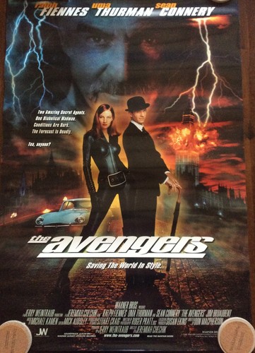 Poster the avengers 1998 uma - 1998,,
