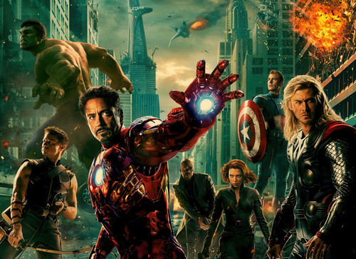 Poster piccolo the avengers - a6,