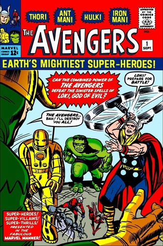 The avengers copertina - the,