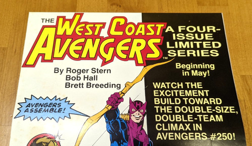Poster the west coast avengers - the,