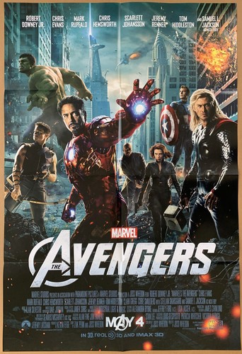Poster film the avengers - film, 2