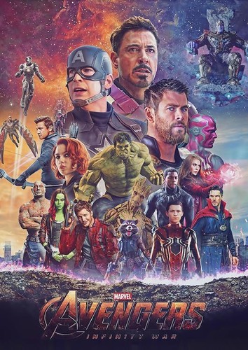 Poster the avengers infinity - avengers,