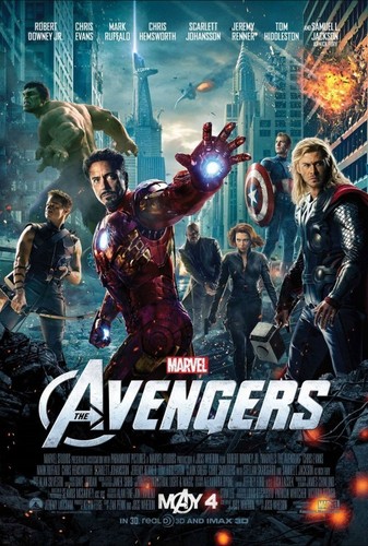The avengers locandina - the, (2012)