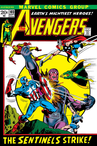 Poster fumetto the avengers - poster,