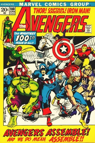 The avengers 100 copertina - #100,