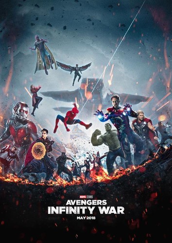 Poster the avengers infinity - the,